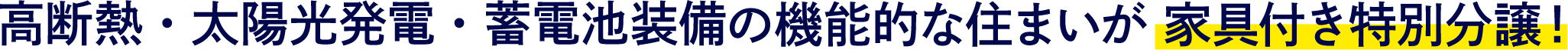 特別分譲