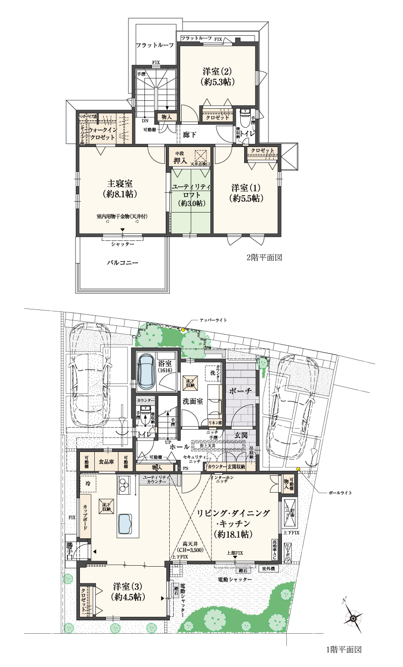 26-4号地間取り
