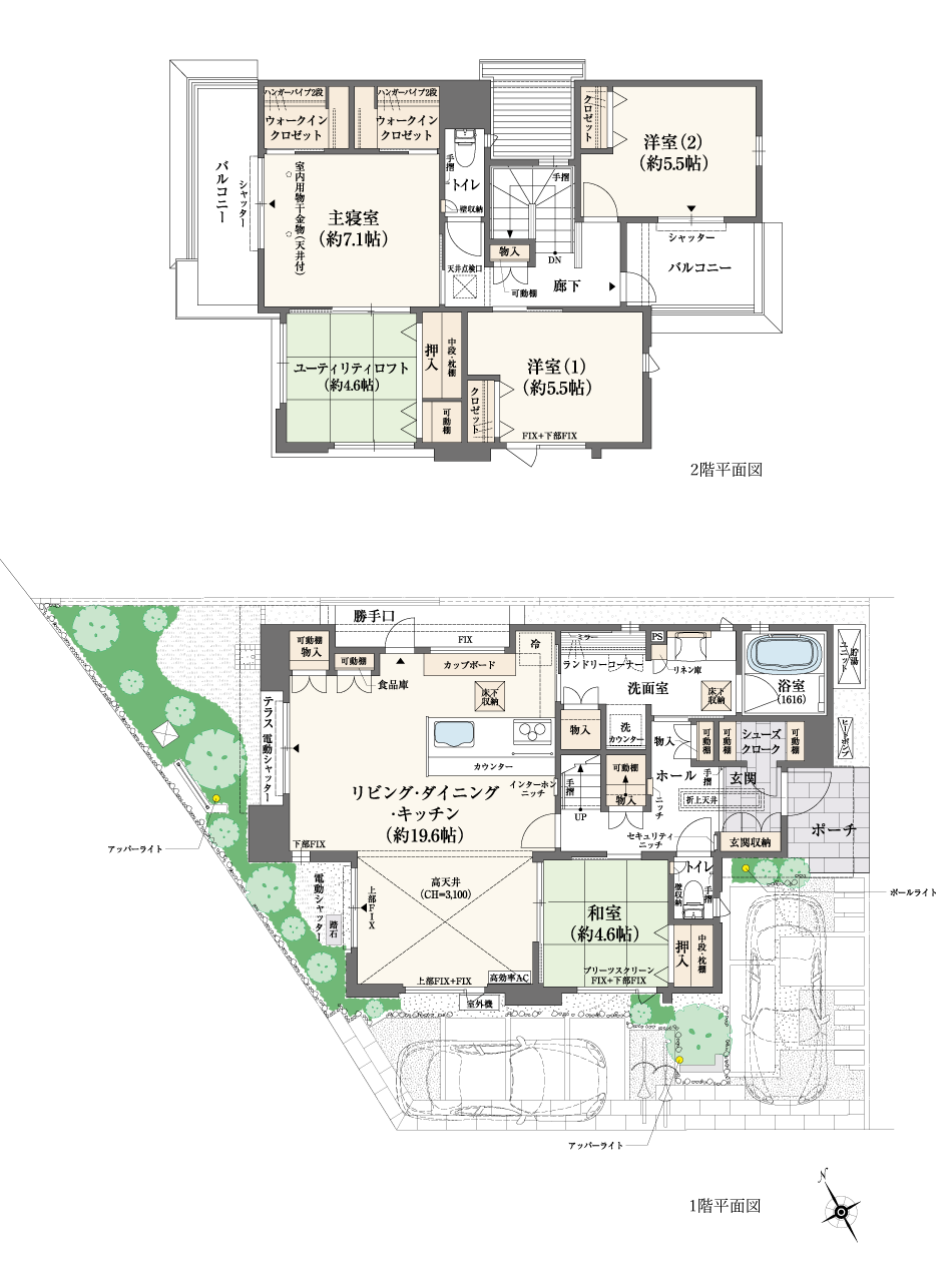 28-10号地間取り