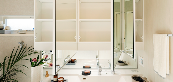 キャビネット・三面鏡