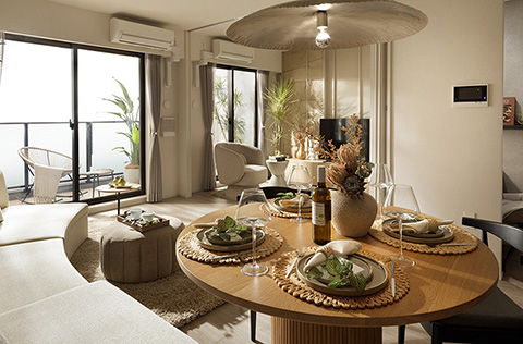 [BPtype model room plan]Living Dining