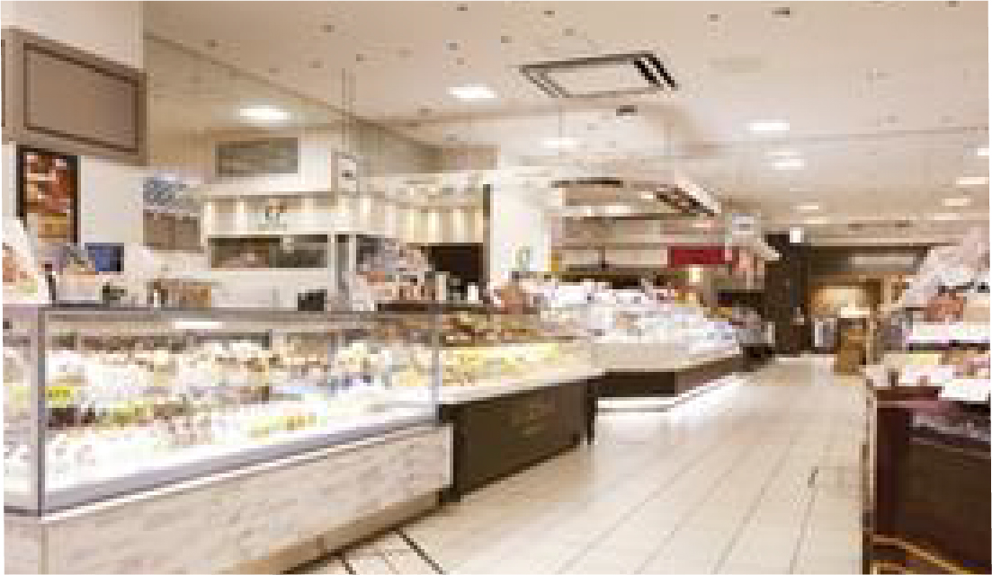 「西武東戸塚S.C.」1階の食品フロア