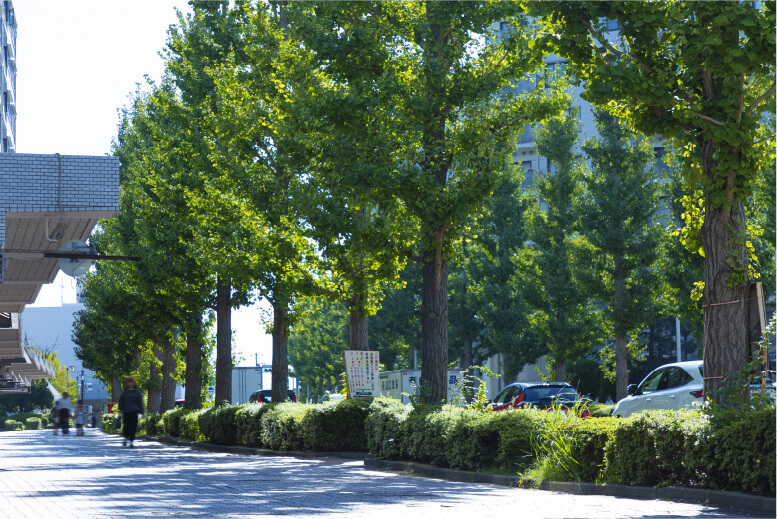 品濃町交差点付近 徒歩10分／約800m