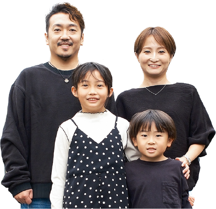 (Fさんご家族)