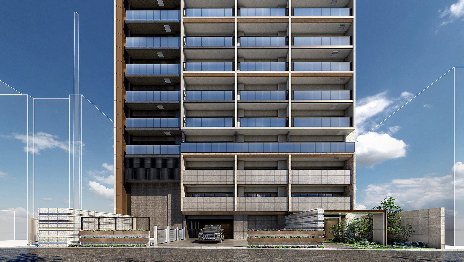 外観完成予想図