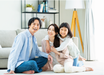 弊社施工例・リビング・ダイニング写真