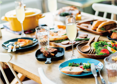 バルコニー写真