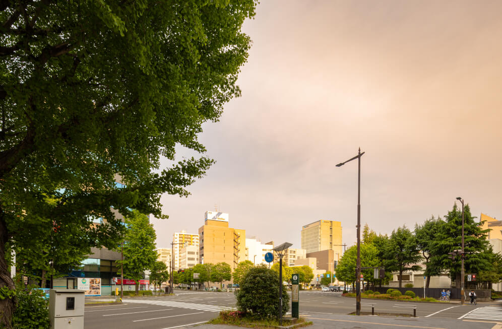 計画地の風景(五橋交差点)