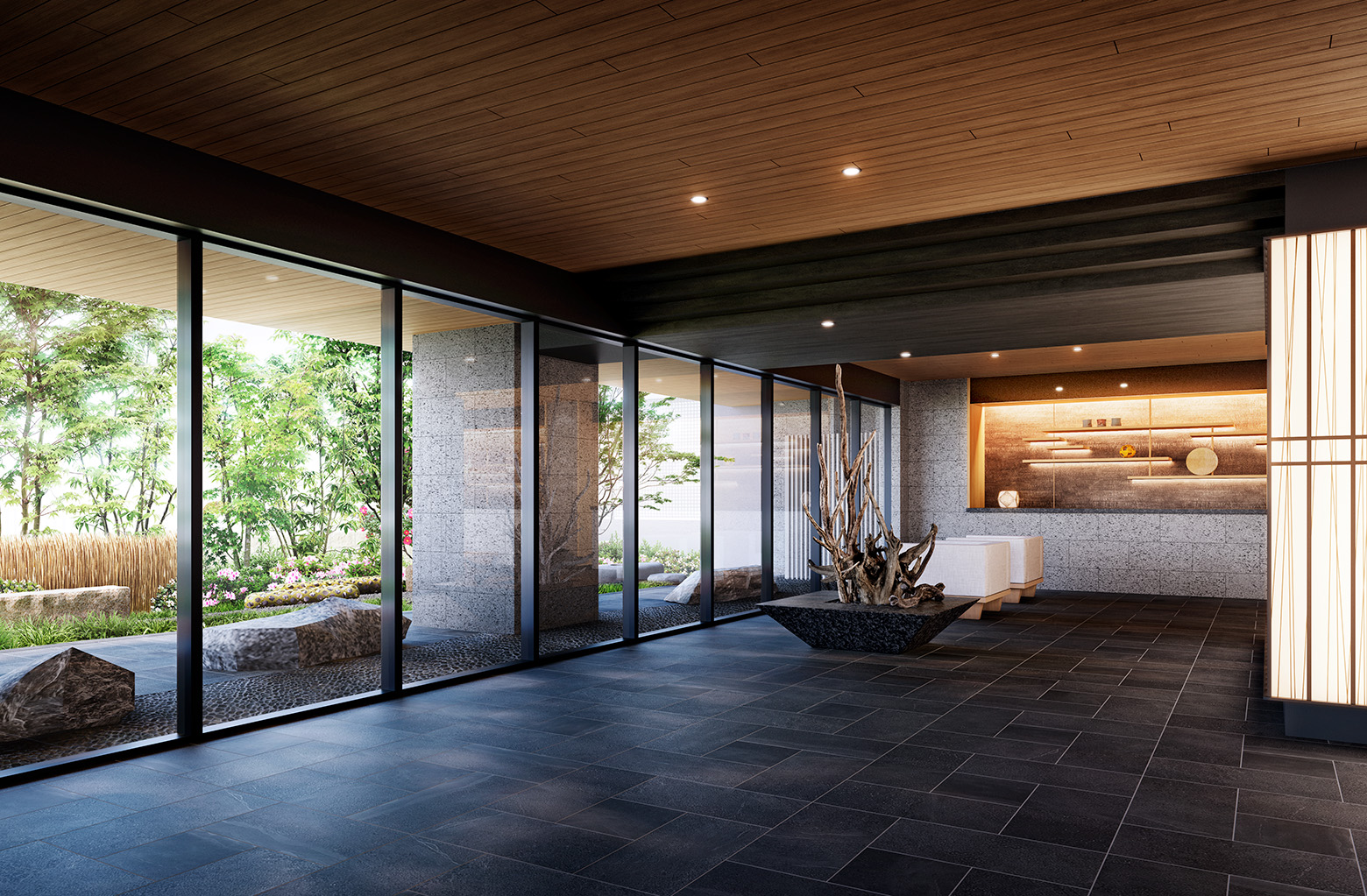 エントランスホール完成予想図