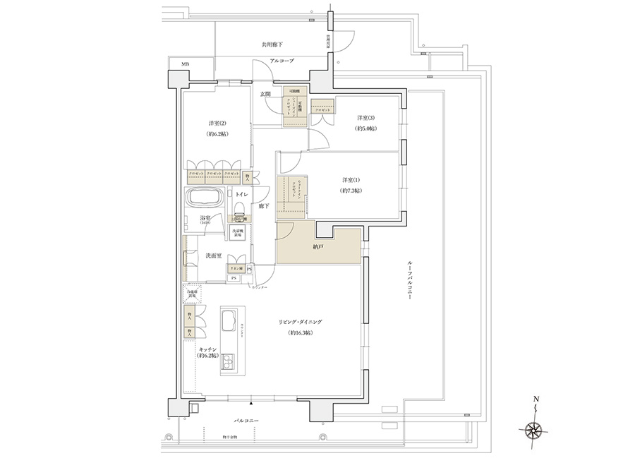 Irタイプ間取り