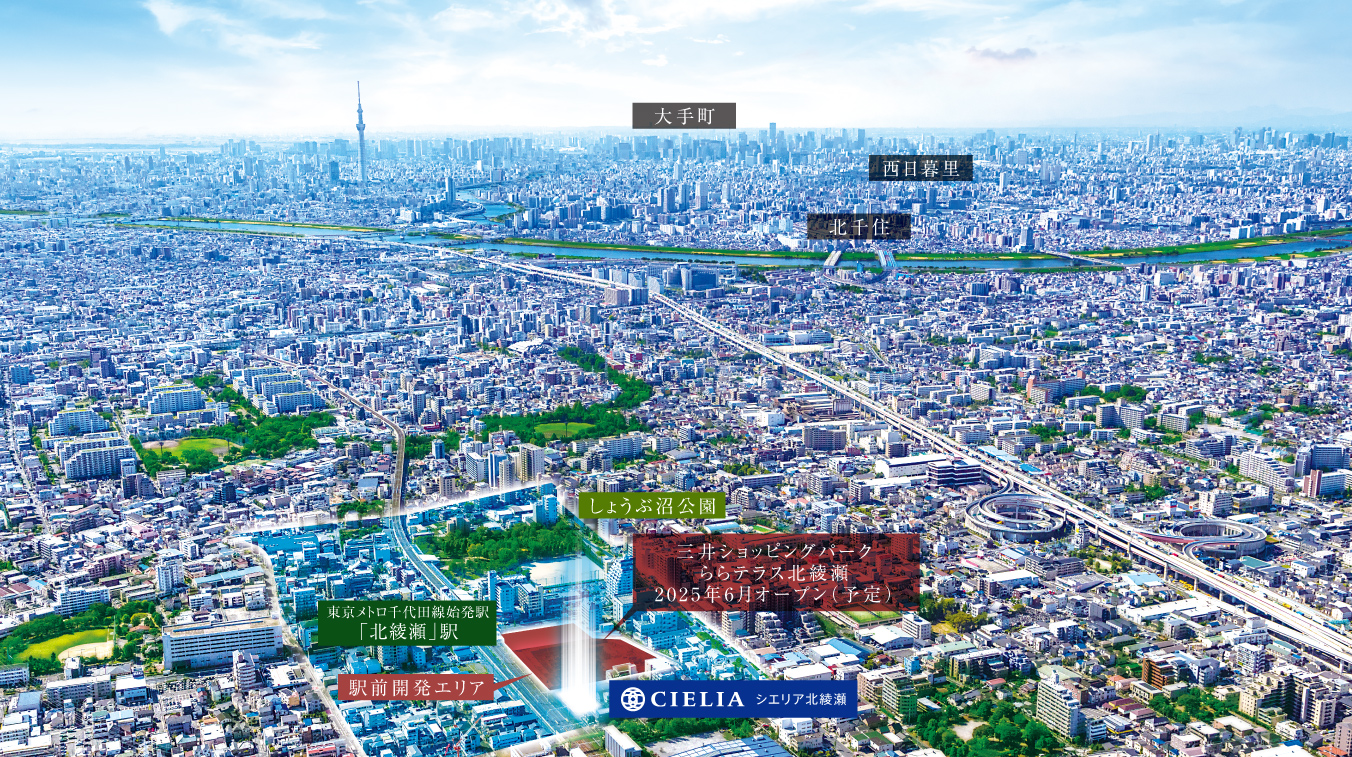 航空写真（2023年9月撮影）