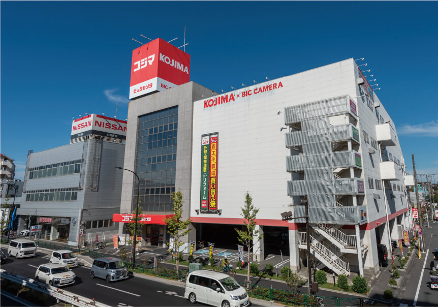 コジマ× ビックカメラ 足立加平店