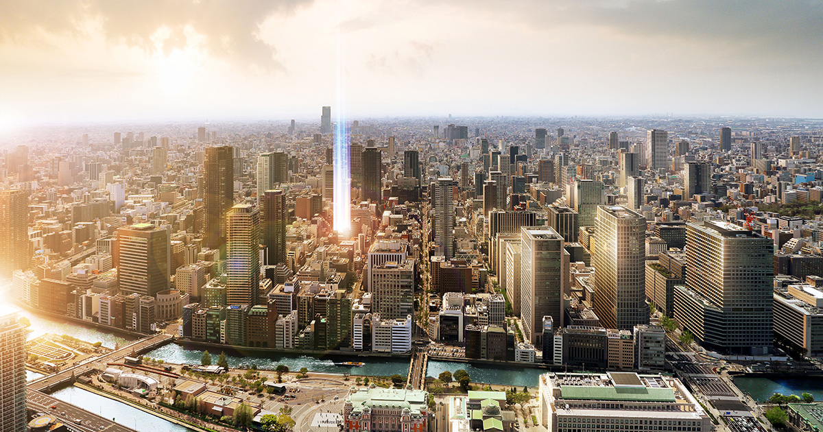 空の建築 Minecraft] A stylish cliff building that carves out a cliff