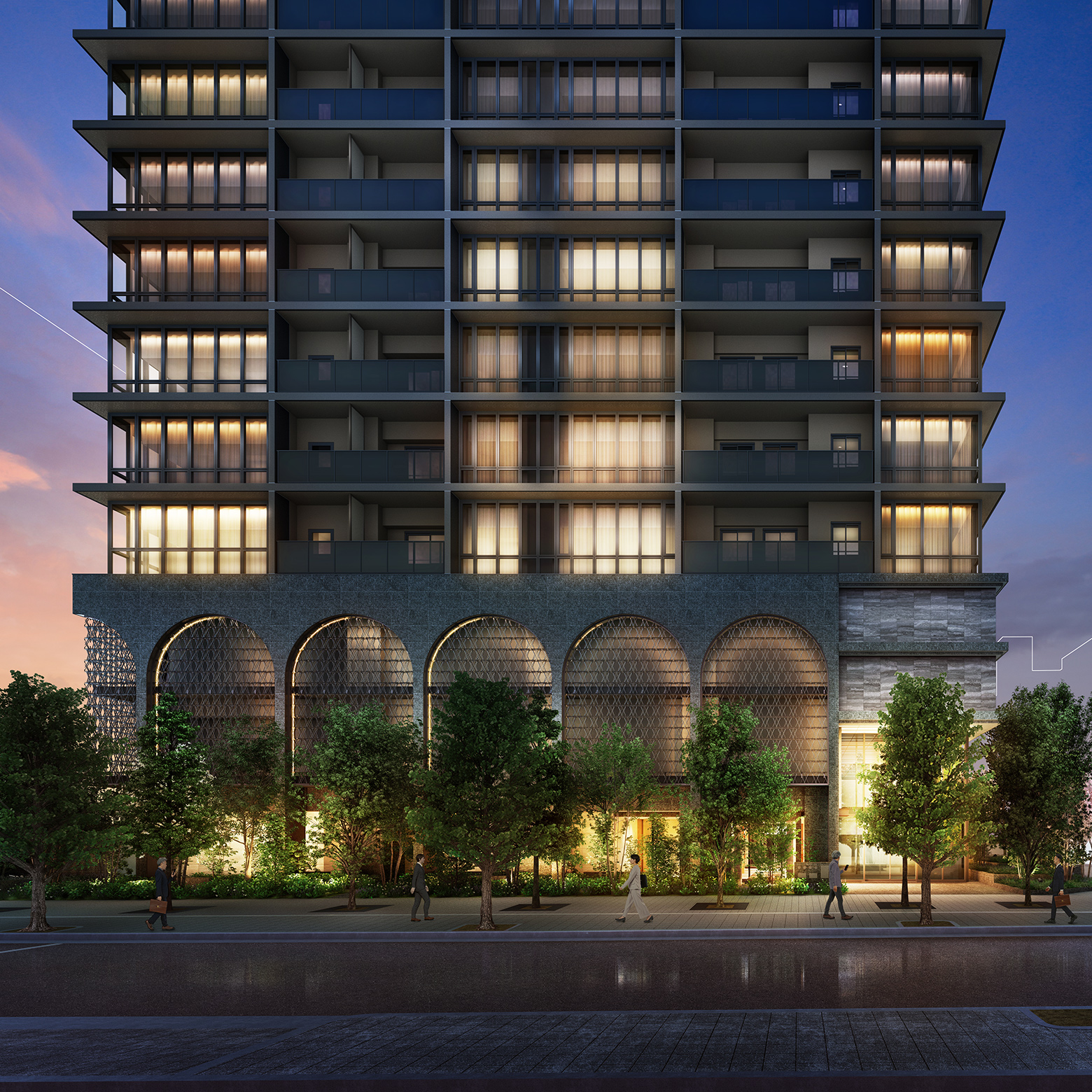 外観完成予想図