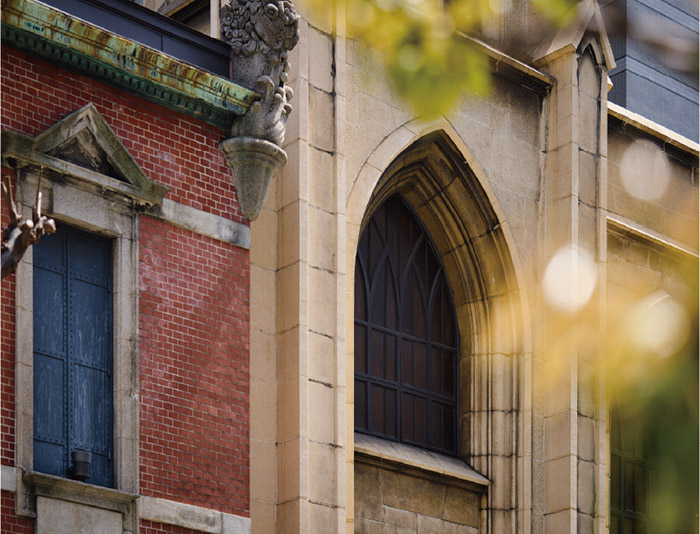北浜周辺の街並み