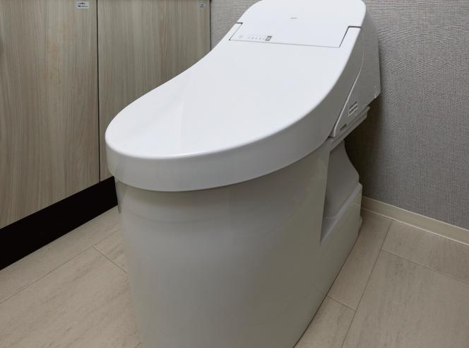 ウォシュレット一体形トイレ