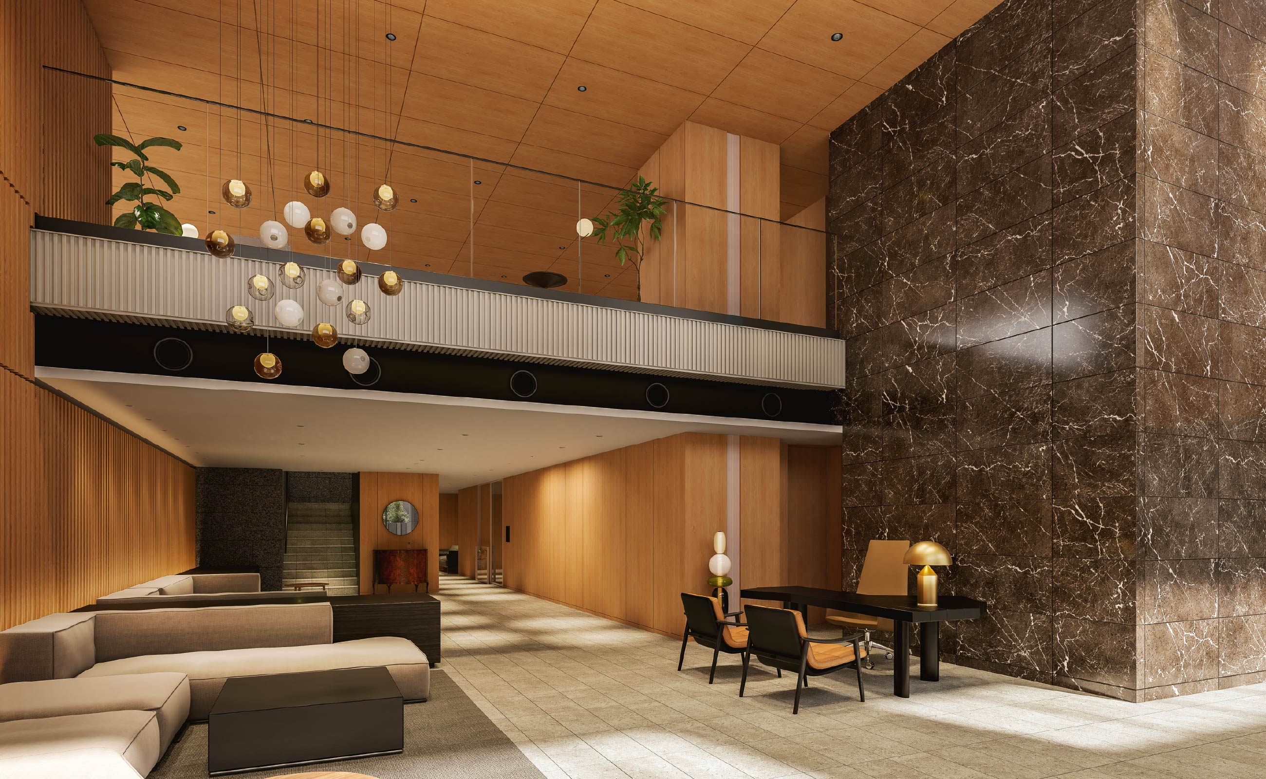 LOBBY LOUNGE完成予想CG