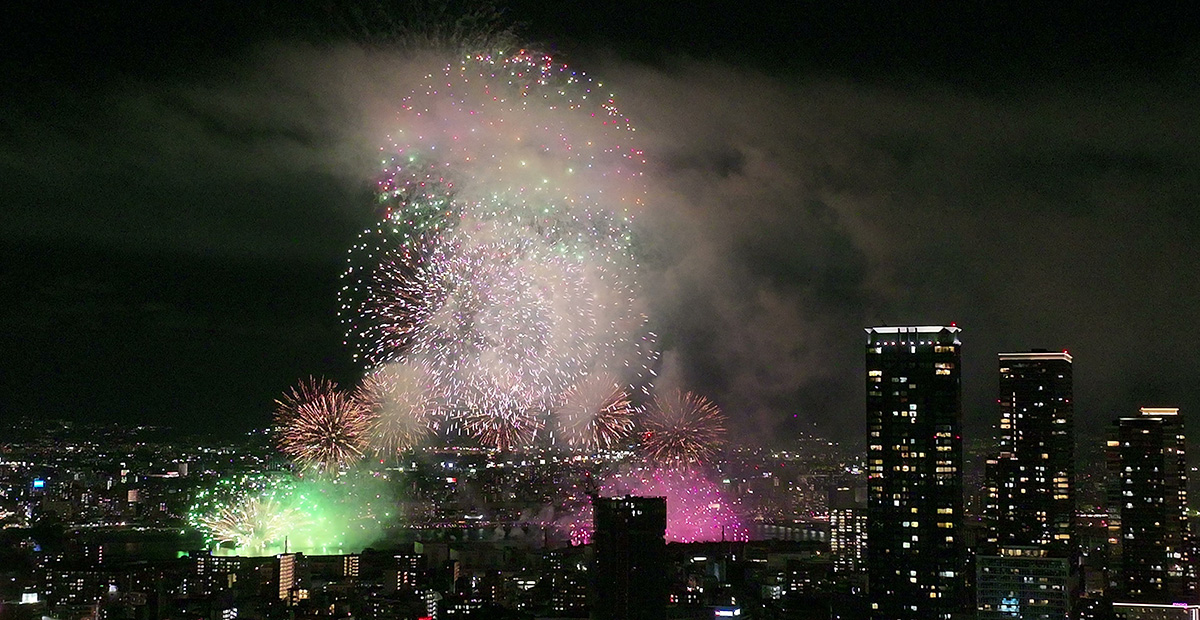 38階相当の高さからの撮影