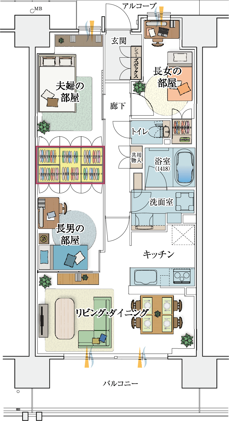 間取り図