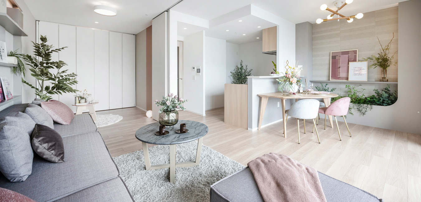 [BJtype・1225号室]Living Dining