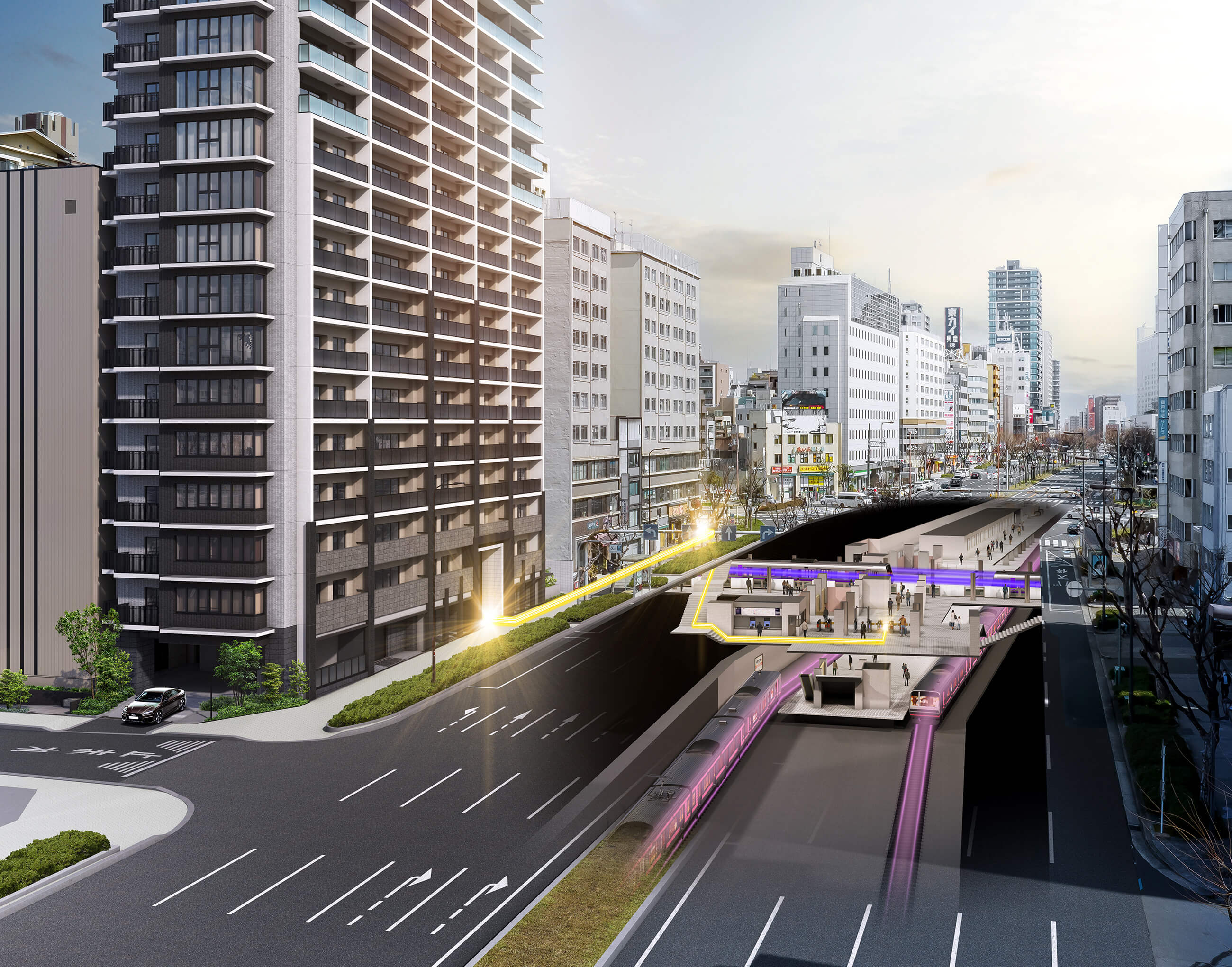 外観完成予想イメージ