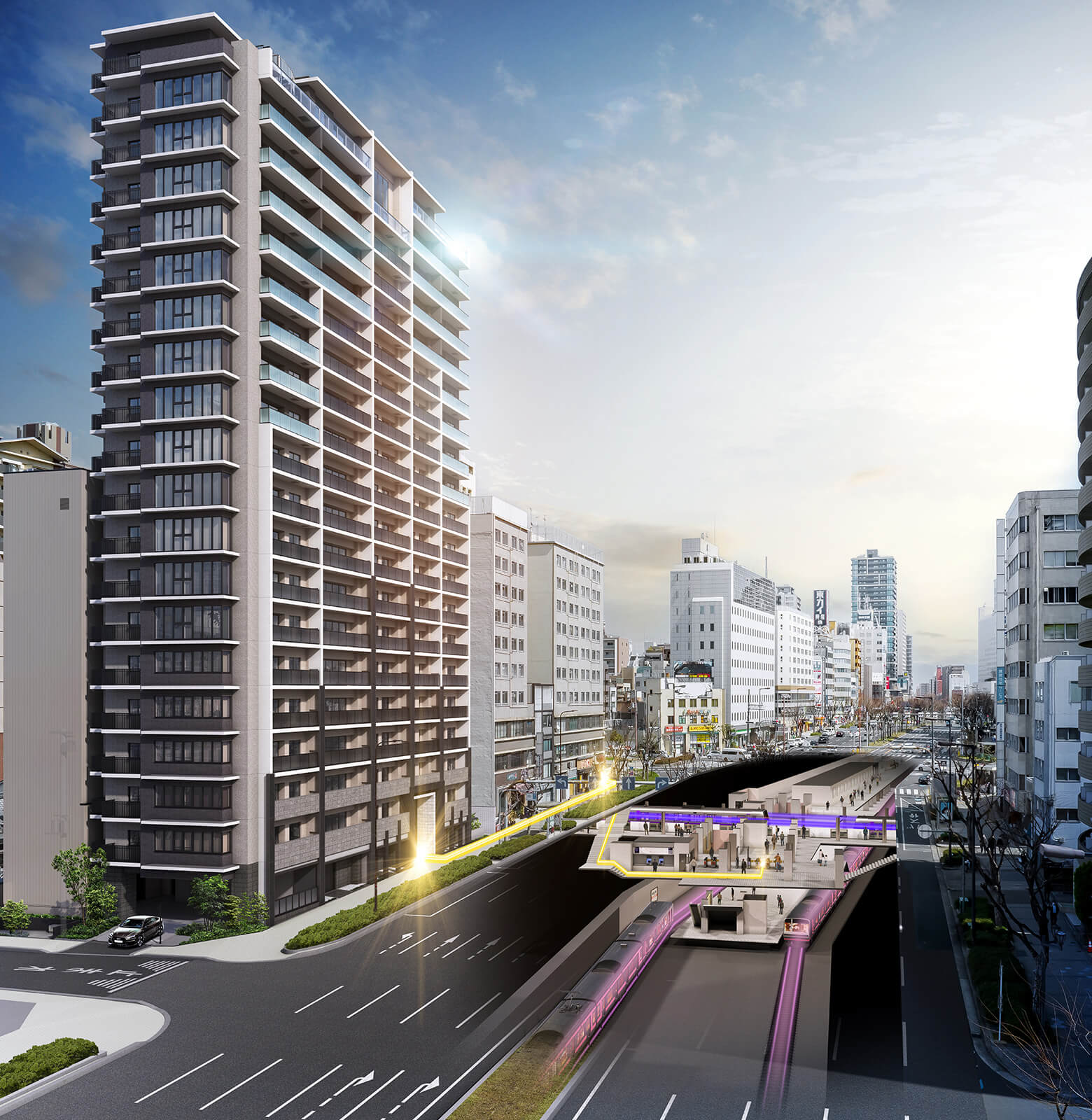 外観完成予想図