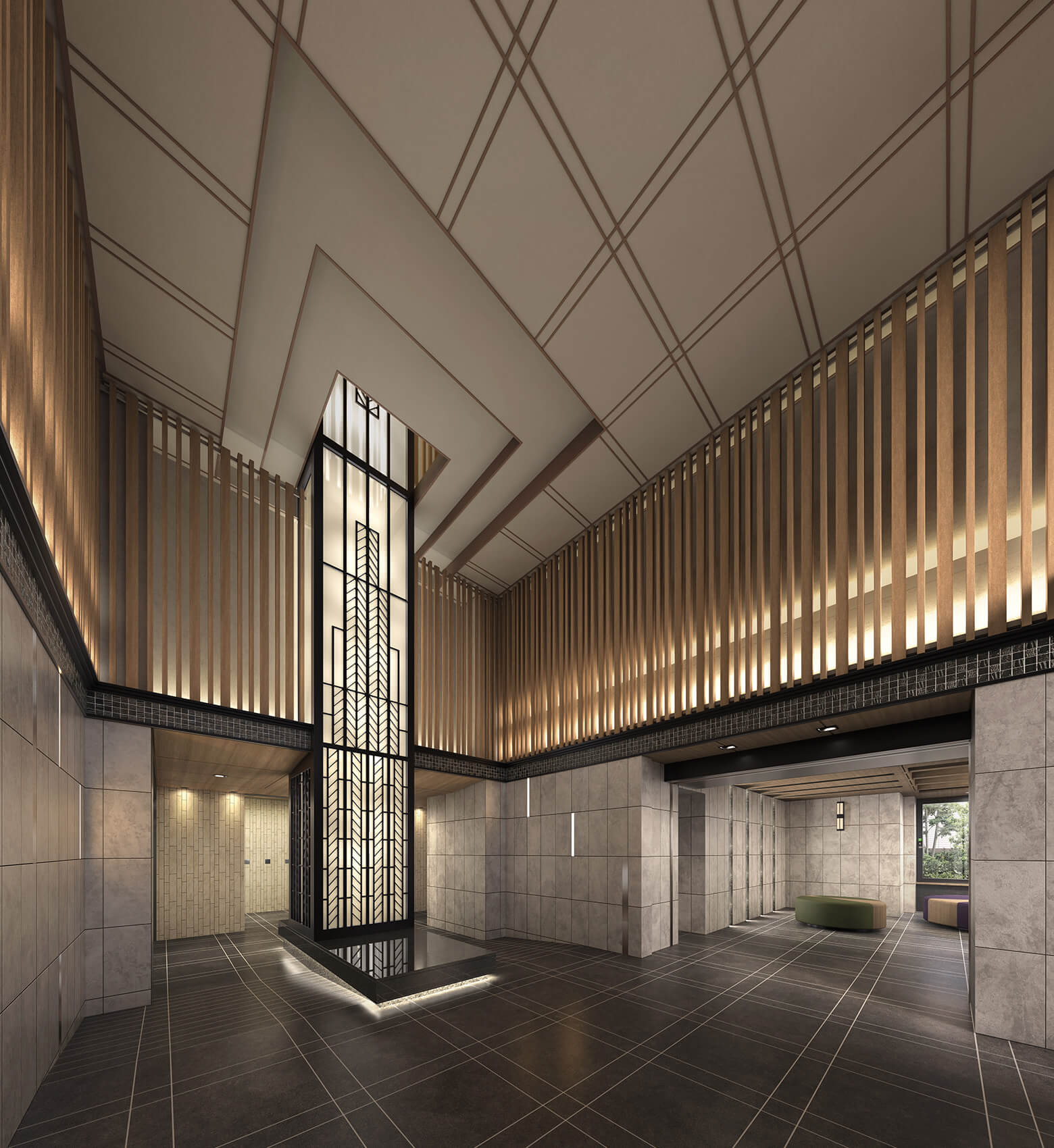 エントランスホール完成予想図