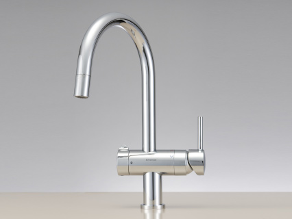 浄水器一体型シャワー水栓