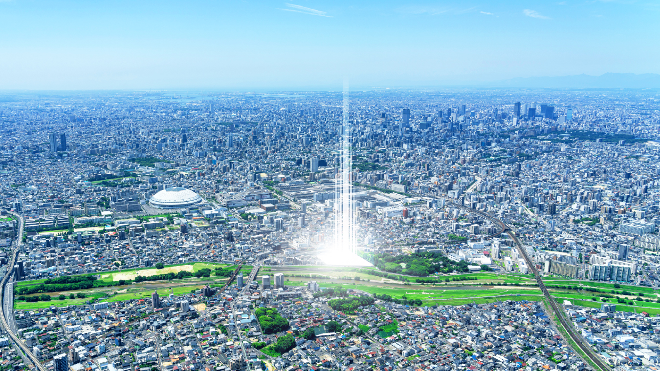 自然と都市の洗練が調和する新たなランドマークデザイン。