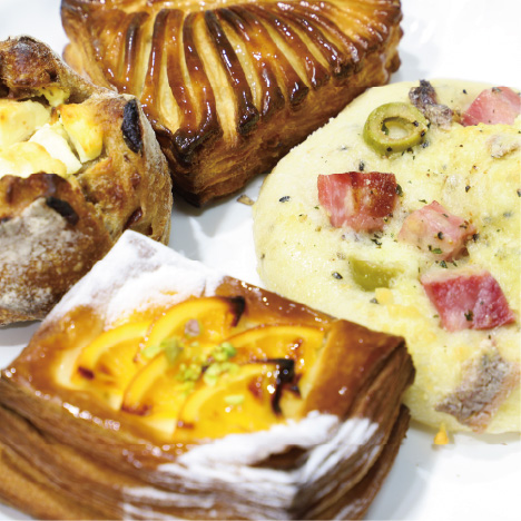 Boulangerie Le Créa 各種パン