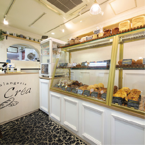 Boulangerie Le Créa 店内