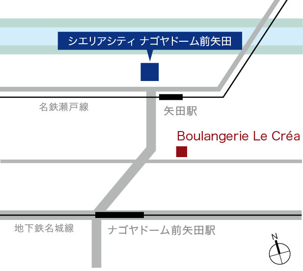 Boulangerie Le Créa 地図