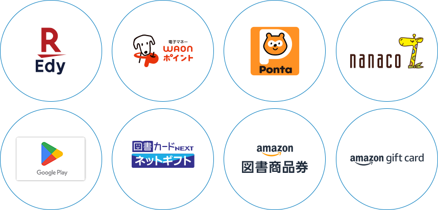 ポイント各種